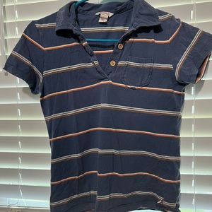 Hollister size medium vintage striped polo